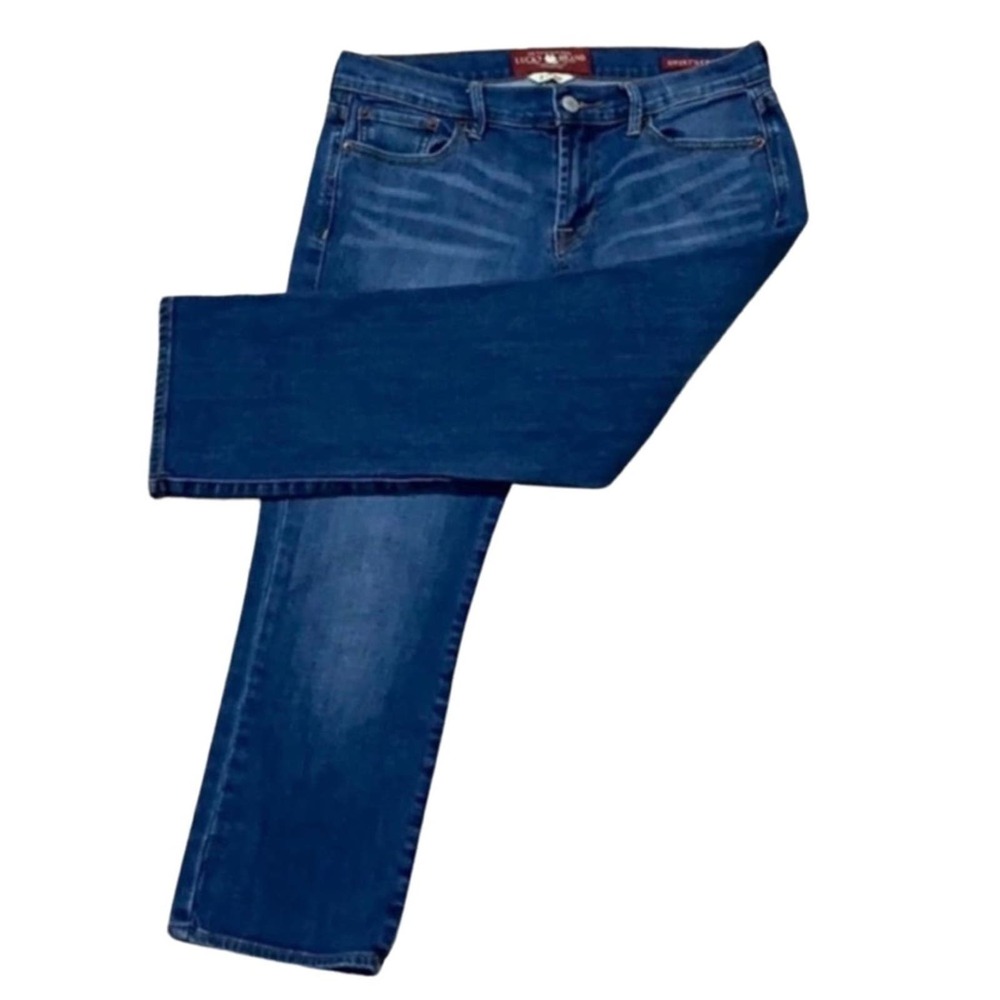 Lucky Brand Sweet N Crop Blue Jeans Size 2/26